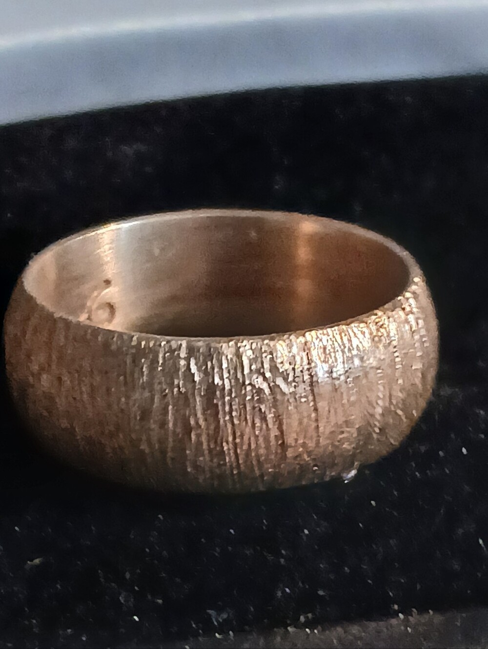 Gold Over Sterling Band Ring